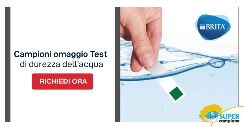 Campioni omaggio test di durezza dell'acqua Brita