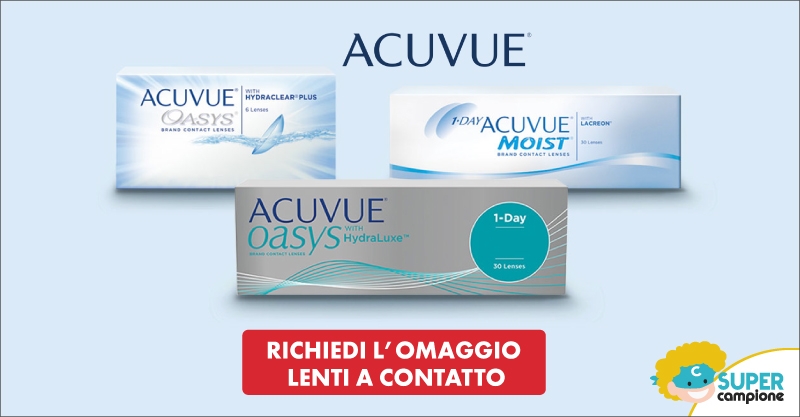 Campioni Omaggio Lenti A Contatto Acuvue Supercampione 21