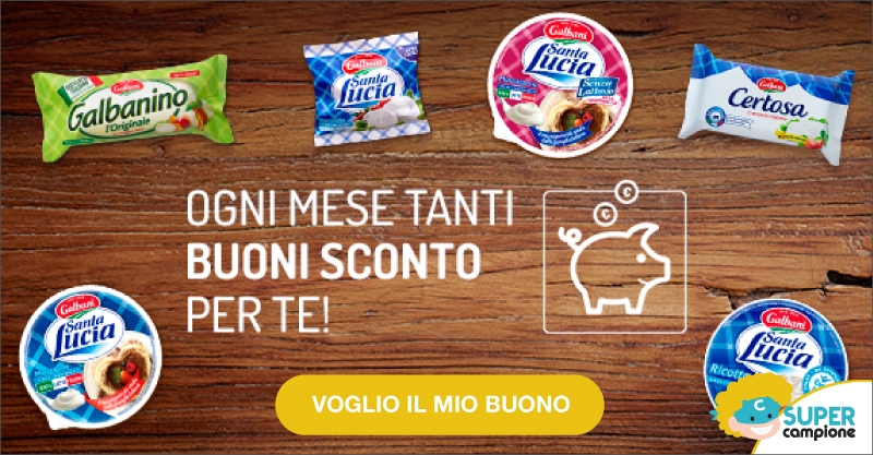 Buoni sconto Galbani