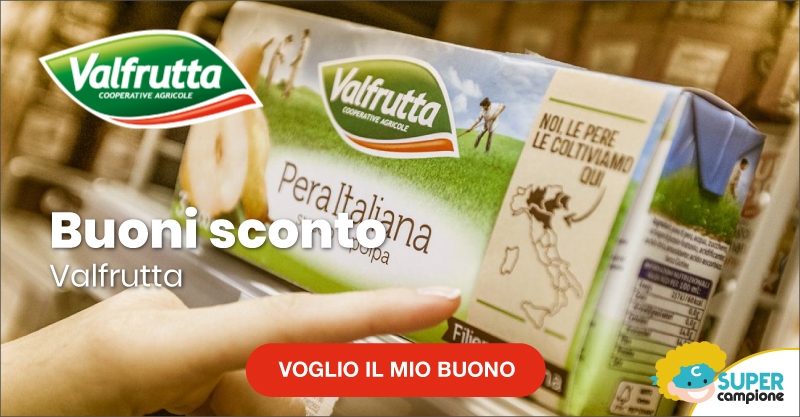 Buoni sconto Valfrutta