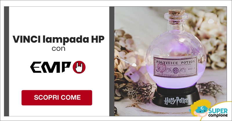 Vinci gratis la lampada Harry Potter con EMP Vinci gratis la lampada Harry Potter con EMP