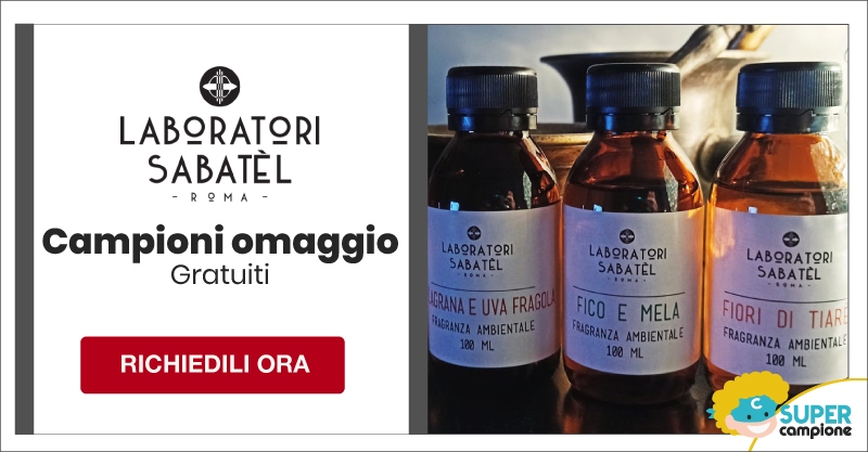 Campione omaggio gratis Laboratori Sabatèl