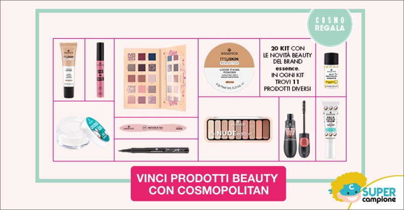 Vinci 20 Beauty kit Essence con Cosmopolitan Vinci 20 Beauty kit Essence con Cosmopolitan