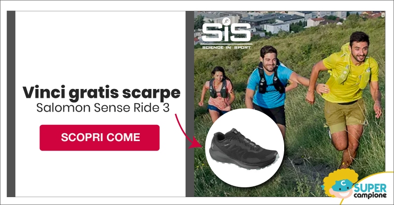 Vinci gratis un paio di Salomon Sense Ride 3 Vinci gratis un paio di Salomon Sense Ride 3