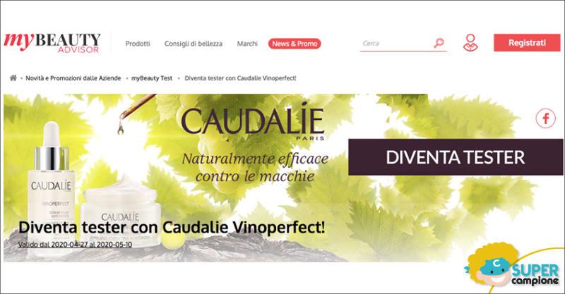 Diventa una tester Caudalie Vinoperfect Diventa una tester Caudalie Vinoperfect