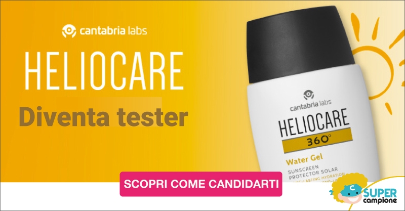 Diventa tester con Heliocare! Diventa tester con Heliocare!
