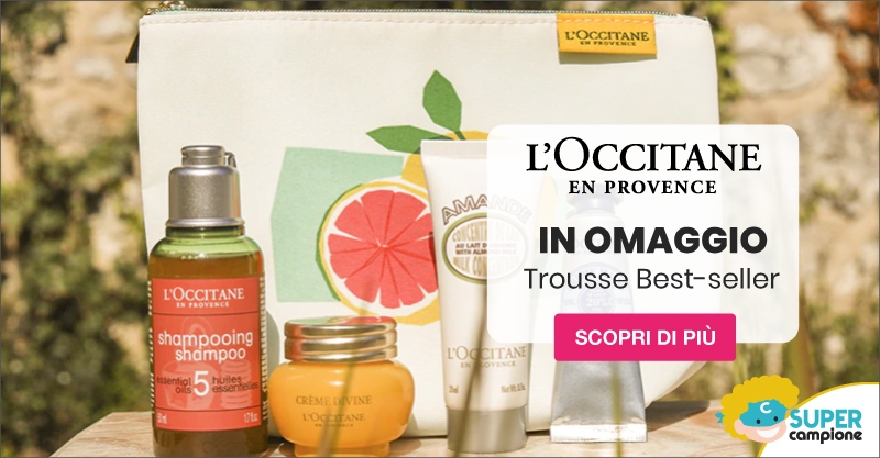 Omaggio L'Occitane: la trousse best seller