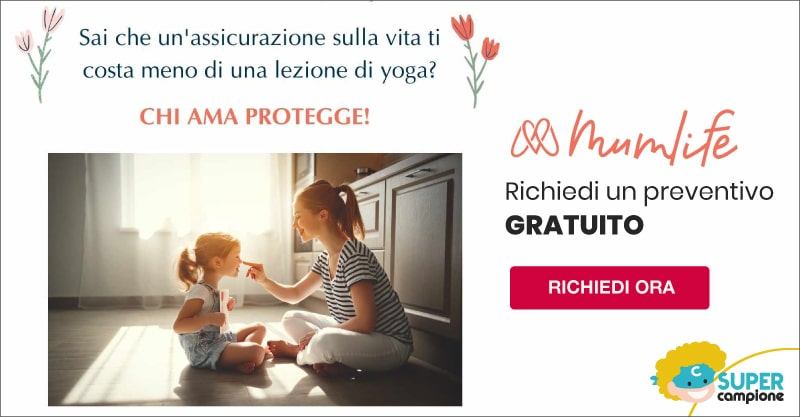 Offerta Mumlife assicurazione sulla vita