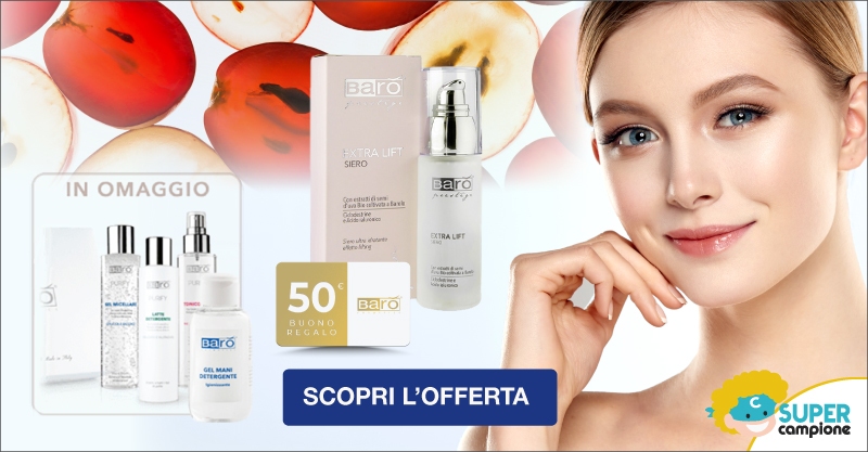 Offerta Barò: nuovo Siero Extra Lift al 40% + prodotti omaggio