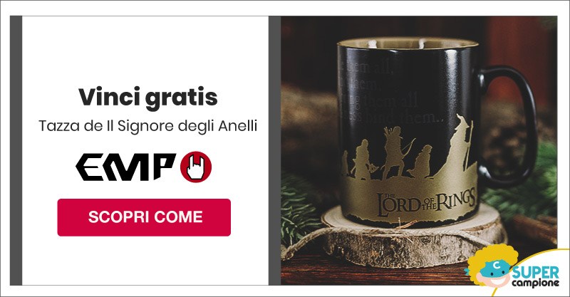 Vinci Gratis Tazza de Il Signore degli Anelli con EMP Vinci Gratis Tazza de Il Signore degli Anelli con EMP