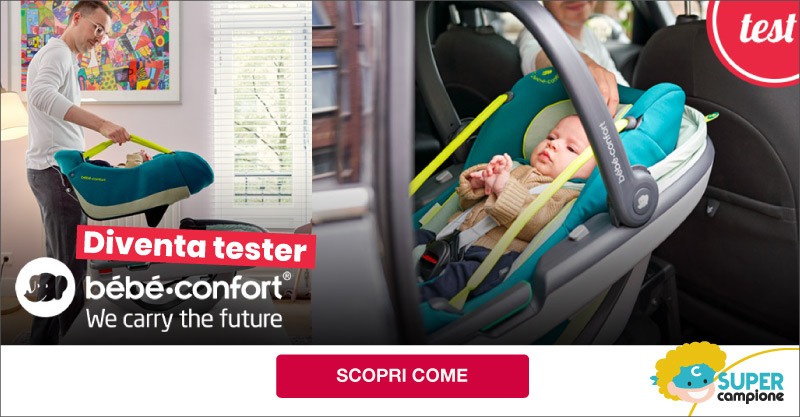 Diventa tester seggiolino auto Coral