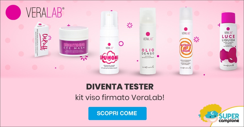 Diventa tester kit viso firmato VeraLab!