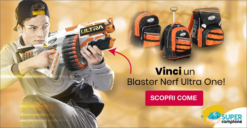Vinci un Blaster Nerf Ultra One con Seven!