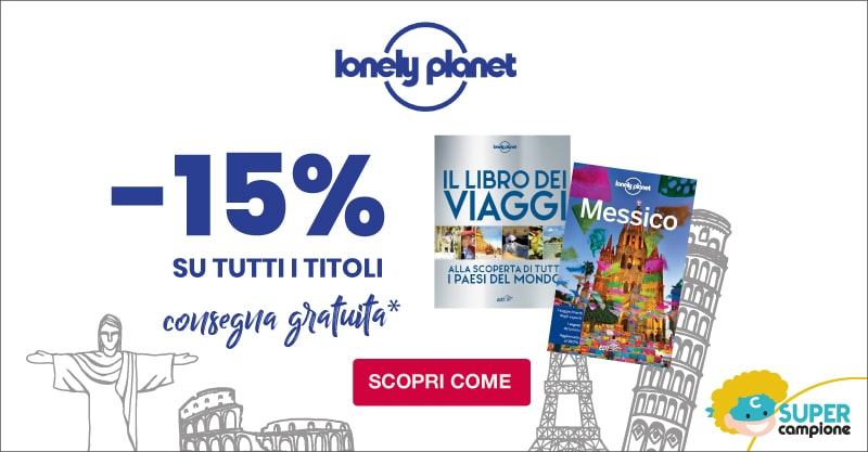 Lonely Planet: -15% su tutto + spedizione gratuita