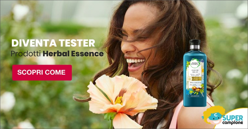 Diventa tester prodotti Herbal Essence