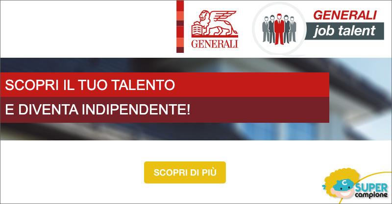 Generali: offerta lavoro come consulente assicurativo