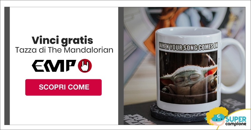 Vinci Gratis Tazza di The Mandalorian con EMP Vinci Gratis Tazza di The Mandalorian con EMP