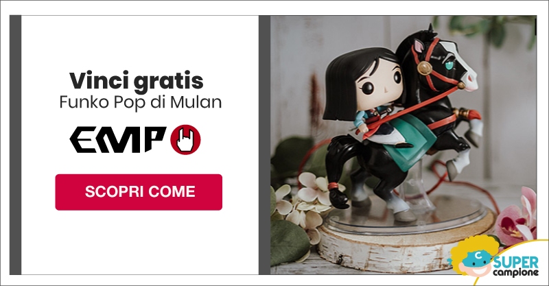Vinci Gratis il funko pop di Mulan con EMP Vinci Gratis il funko pop di Mulan con EMP