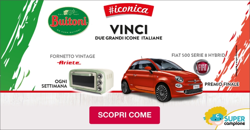 Vinci con Buitoni Fiat 500 o il fornetto Ariete