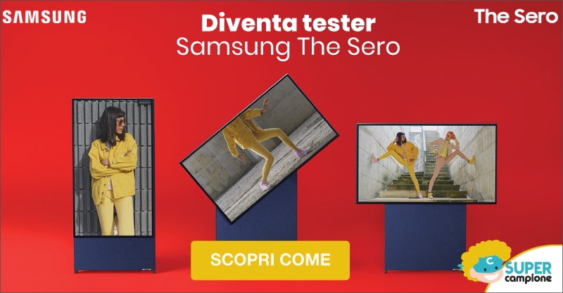 Diventa tester Samsung The Sero TV