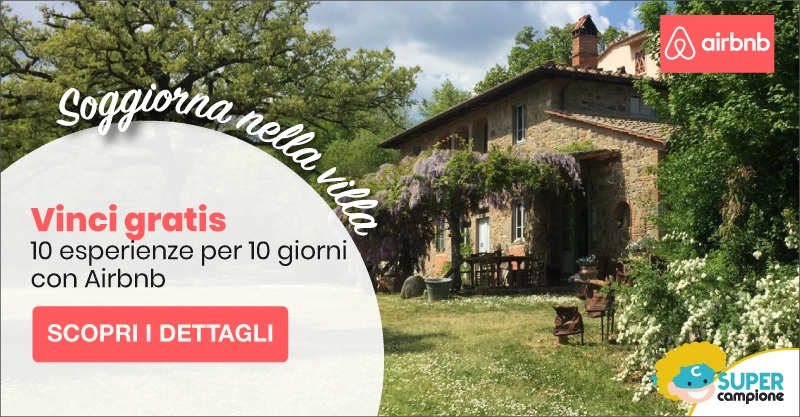 Vinci un soggiorno e 10 esperienze con Airbnb