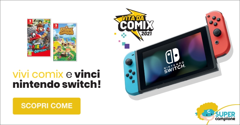 Vinci una Nintendo Switch con Comix