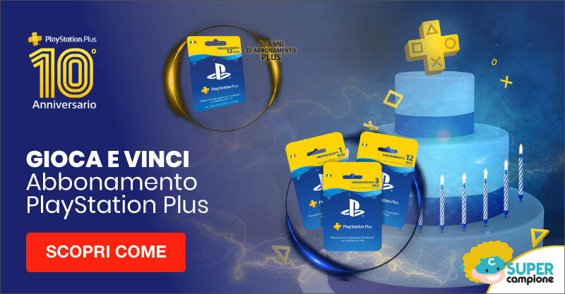 Vinci abbonamenti PlayStation Plus