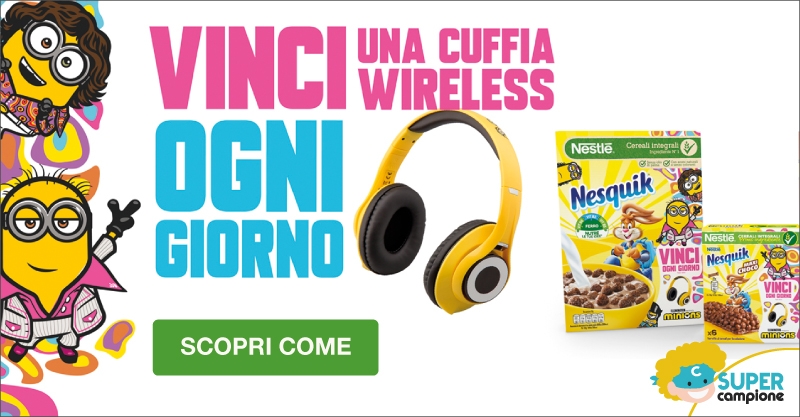 Vinci cuffie wireless con Minions