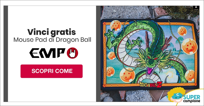 Vinci gratis Mouse Pad di Dragon Ball con EMP Vinci gratis Mouse Pad di Dragon Ball con EMP