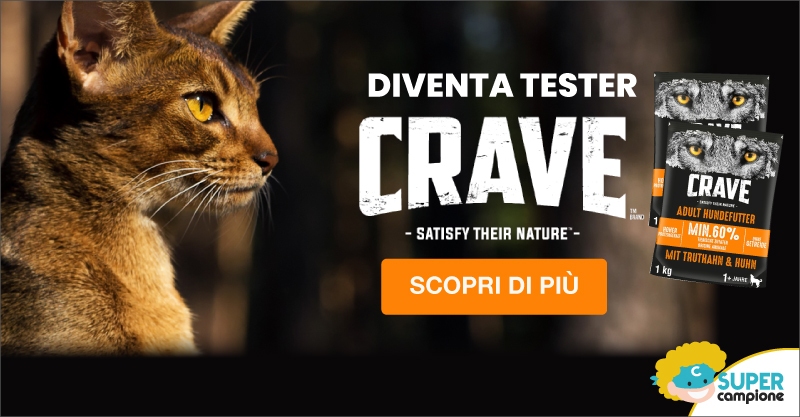 Diventa tester cibo per animali Crave