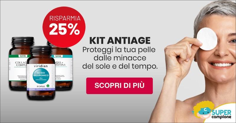 Buono sconto 25% sul kit antiage