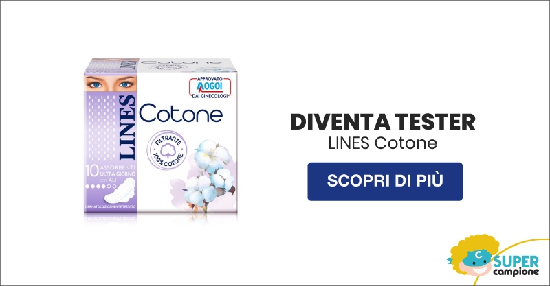 Diventa tester Lines Cotone