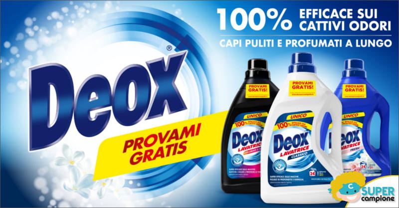 Deox Provami Gratis: ricevi il rimborso Deox Provami Gratis: ricevi il rimborso