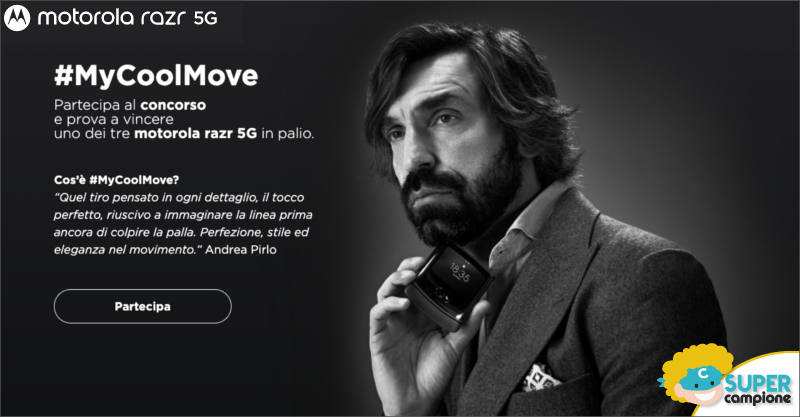 Vinci gratis smartphone Motorola Razr 5G