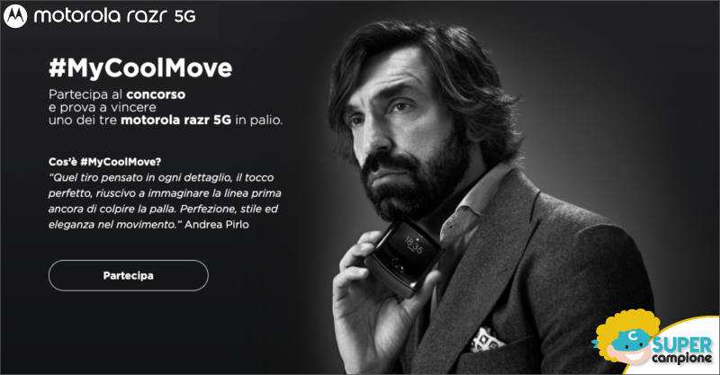 Vinci gratis smartphone Motorola Razr 5G Vinci gratis smartphone Motorola Razr 5G