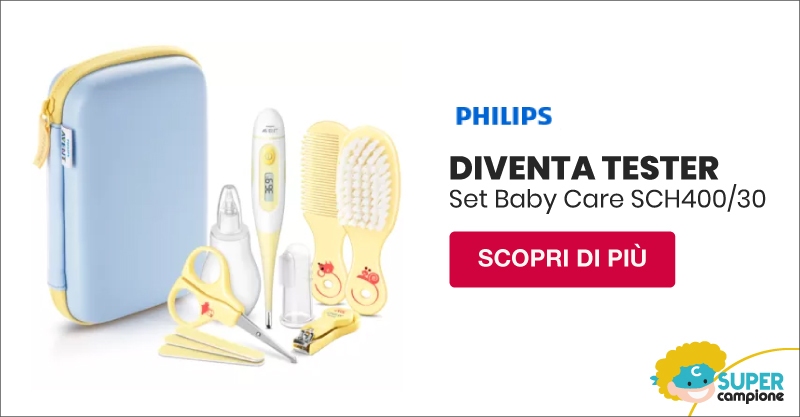 Diventa tester Set Baby Care con Philips Diventa tester Set Baby Care con Philips