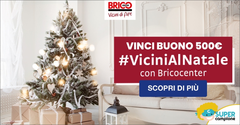 Vinci gratis gift card 500€ da Bricocenter Vinci gratis gift card 500€ da Bricocenter