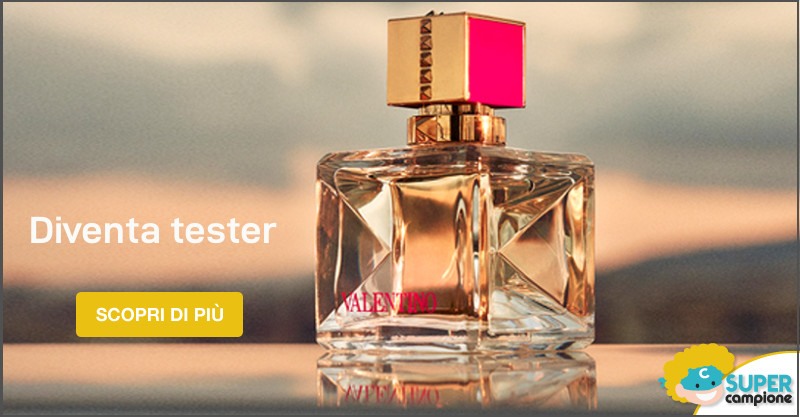 Diventa tester di Valentino Voce Viva Diventa tester di Valentino Voce Viva