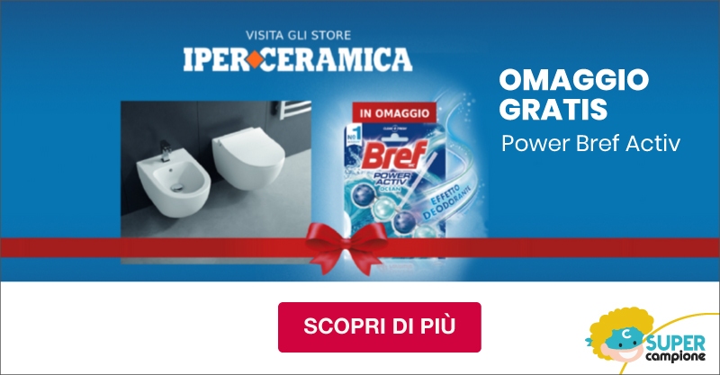 Campione omaggio Bref Power Activ con Iperceramica