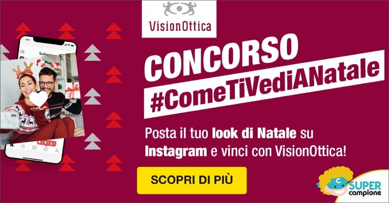 VisionOttica: vinci gratis fotocamera istantanea, buoni sconto e altro VisionOttica: vinci gratis fotocamera istantanea, buoni sconto e altro