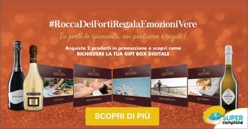 Rocca dei Forti: ricevi premio sicuro Box Digitale Rocca dei Forti: ricevi premio sicuro Box Digitale