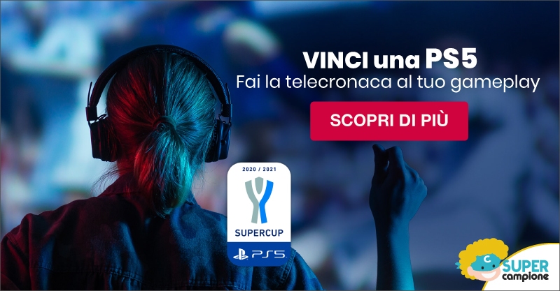 Fai una telecronaca e prova a vincere una PS5 Fai una telecronaca e prova a vincere una PS5