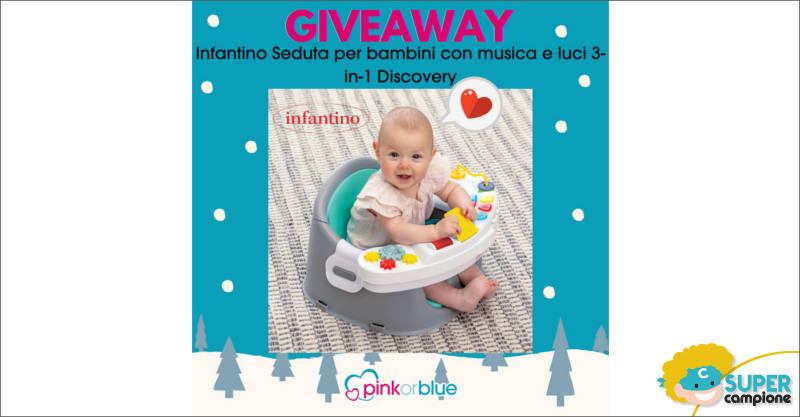 Pinkorblue: vinci gratis seduta per bambini 3-in-1