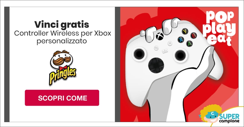 Vinci GRATIS Controller Wireless per Xbox di Pringles Vinci GRATIS Controller Wireless per Xbox di Pringles