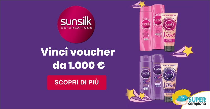 Vinci voucher da 1000€ con Sunsilk
