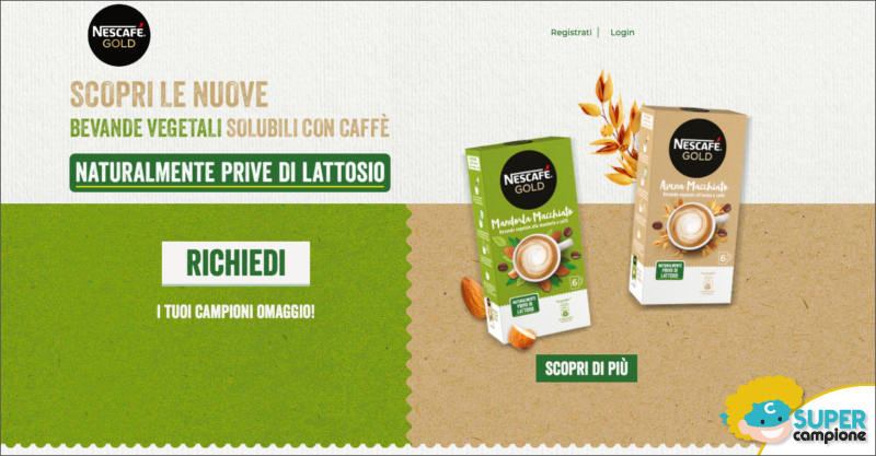 Campioni omaggio Nescafè Mandorla e Avena Campioni omaggio Nescafè Mandorla e Avena