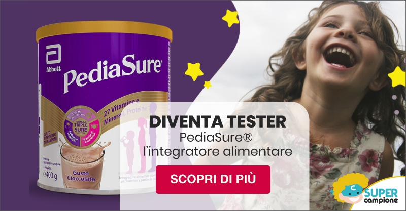 Diventa tester Pediasure