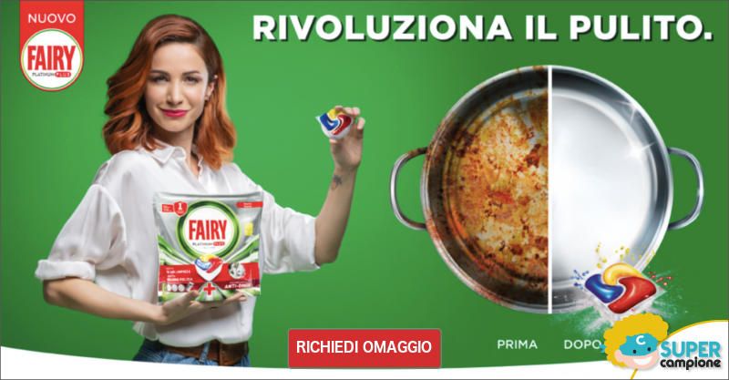 Campioni omaggio Fairy Platinum Plus Campioni omaggio Fairy Platinum Plus