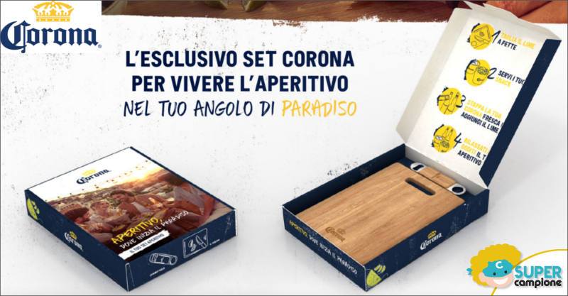 Ricevi gratis il set aperitivo con Corona