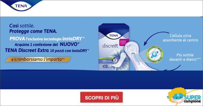 TENA: ricevi il 100% del rimborso TENA: ricevi il 100% del rimborso